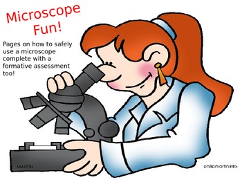 Preview of Parts of a Microscope Information Sheets with Formative Assessment