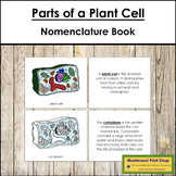 Parts of a Plant Cell Book - Montessori Nomenclature