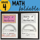 Math Doodle - Parts of a Protractor ~ INB Foldable Notes ~