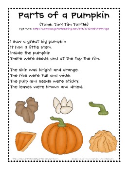 Parts of a Pumpkin Literacy ELA Mini Unit by Lil Country Librarian