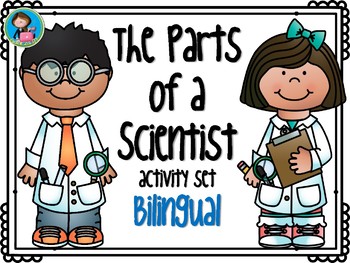Preview of Parts of a Scientist Bilingual Activity Bundle Set