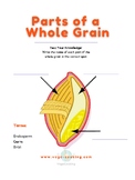 Parts of a Whole Grain Game / Worksheet