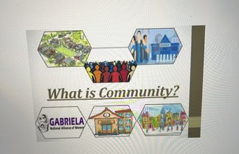 Preview of Parts of a community lesson