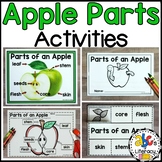 Parts of an Apple Activities -Craft, Posters, Worksheets, 