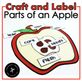 Parts of an Apple Craft and Label