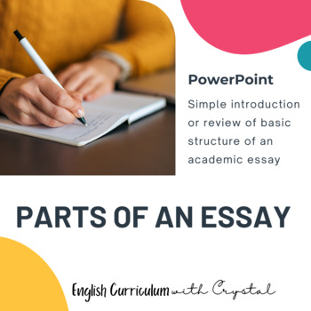 essay parts slideshare