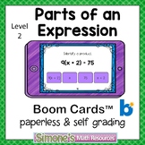 Identifying Parts of an Expression Level 2  Digital Intera