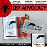 Parts of an IEP | Student Self Advocacy Adapted Book, Read