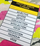 Parts of speech Flipbook {English helper}