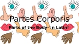 Parts of the Body - In Latin!