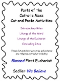 Parts of the Catholic Mass Cut and Paste Activities