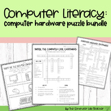 Parts of the Computer - Inside and Out - Puzzle Worksheets