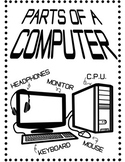 Parts of the Computer Poster - Computer Lab Decor