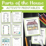 Parts of the House Activity Printables