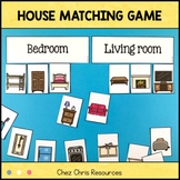 Parts of the House Matching Game