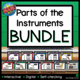 Parts of the Instruments- Interactive BOOM card Bundle for