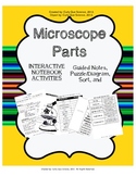 Parts of the Microscope (Notes, Foldable, Sort, Puzzle/Diagram)