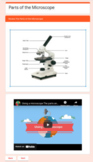 Parts of the Microscope-Self Grading Google Forms Quiz wit