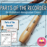 Parts of the Recorder - An Instrument Identification Lesson