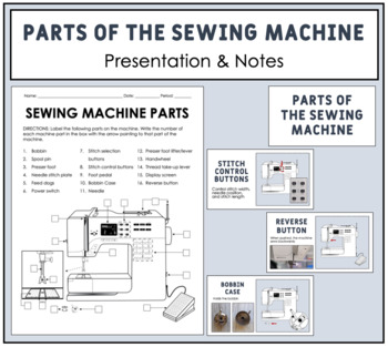 Parts Of the Sewing Machine - Makyla Creates