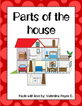 parts of the house vocabulary writing activities partes de la casa esl