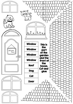 Parts of the House Activity Printables » Share & Remember