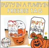 Party In A Pumpkin Tag