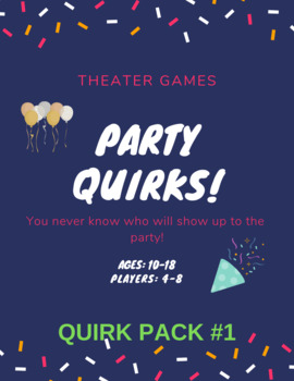 Preview of Party Quirks!- Quirk Pack #1 (Publisher)