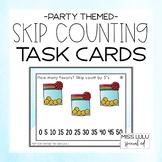 Party Skip Counting Task Cards