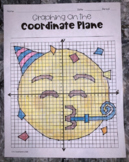 Partying Face Emoji Graphing on the Coordinate Plane Myste