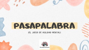 Preview of PASAPALABRA