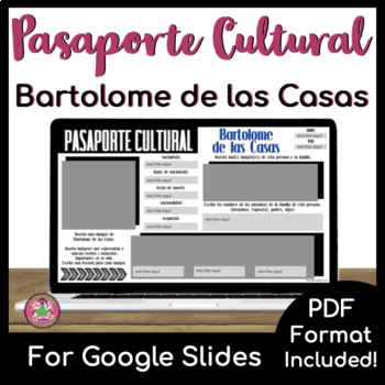 Pasaporte Cultural Bartolome De Las Casas By La Secundaria Tpt