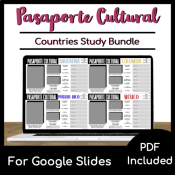 Preview of Spanish-speaking Country Bundle | Pasaporte Cultural Country Bundle