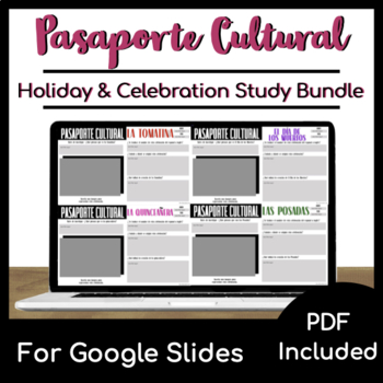 Preview of Pasaporte Cultural Holidays and Celebrations Bundle