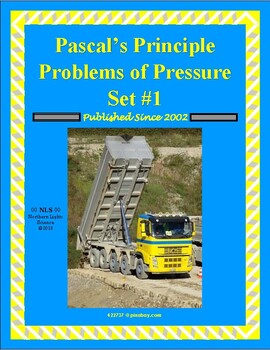 Preview of Must-Have Pascal's Principle Problems of Pressure Set #1 with a Key