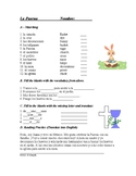 La Pascua: Spanish Easter Worksheet