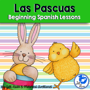 Preview of Easter Pascuas Beginning Spanish Unit