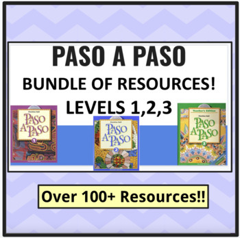 Paso A Paso 3 Worksheets Teaching Resources Teachers Pay Teachers