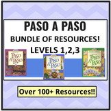 Paso a Paso Textbook Series (Levels 1-3) Complete Suppleme