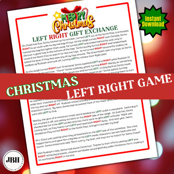 Preview of Pass The Present: Hilarious Christmas Left Right Gift Exchange Game