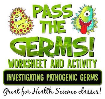 Preview of Pass the Germs- Investigating Pathogens!  Infection Control- Health Science