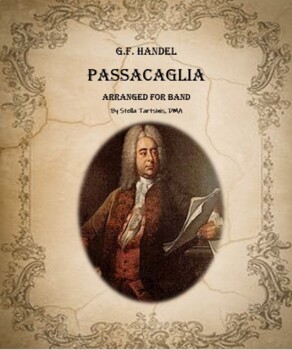 Preview of Passacaglia (Handel) Arranged for band - MP3