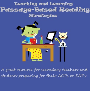 Preview of Passage-Based Reading Strategies -Improve Standardized Test Scores (W/ Posters!)