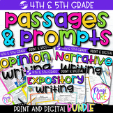 Writing Passages & Prompts Narrative Opinion Expository 4t