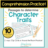 Passages for Character Traits | 1st-2nd Grades