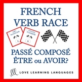 French Passé Composé - Être ou Avoir - Verb Race Game
