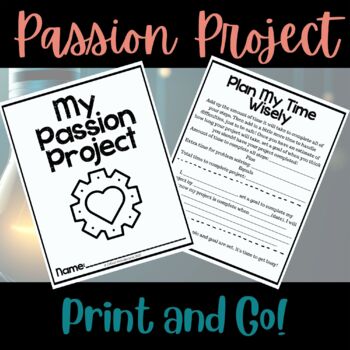 Preview of Passion Project