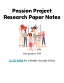 Passion Project: Activism Research Project Notes