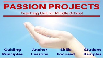 Preview of Passion Project - Genius Hour - Middle School Teaching Unit