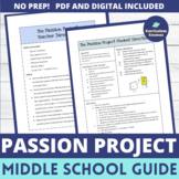 Passion Project Guide for Middle School